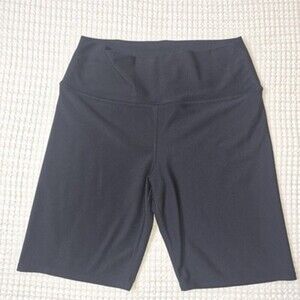 SAGE Collective High Waist Biker Shorts Women’s Black Stretch Athleisure